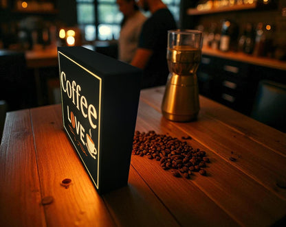 Lightbox Coffee Love