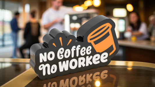 Lightbox No Coffee No Workee