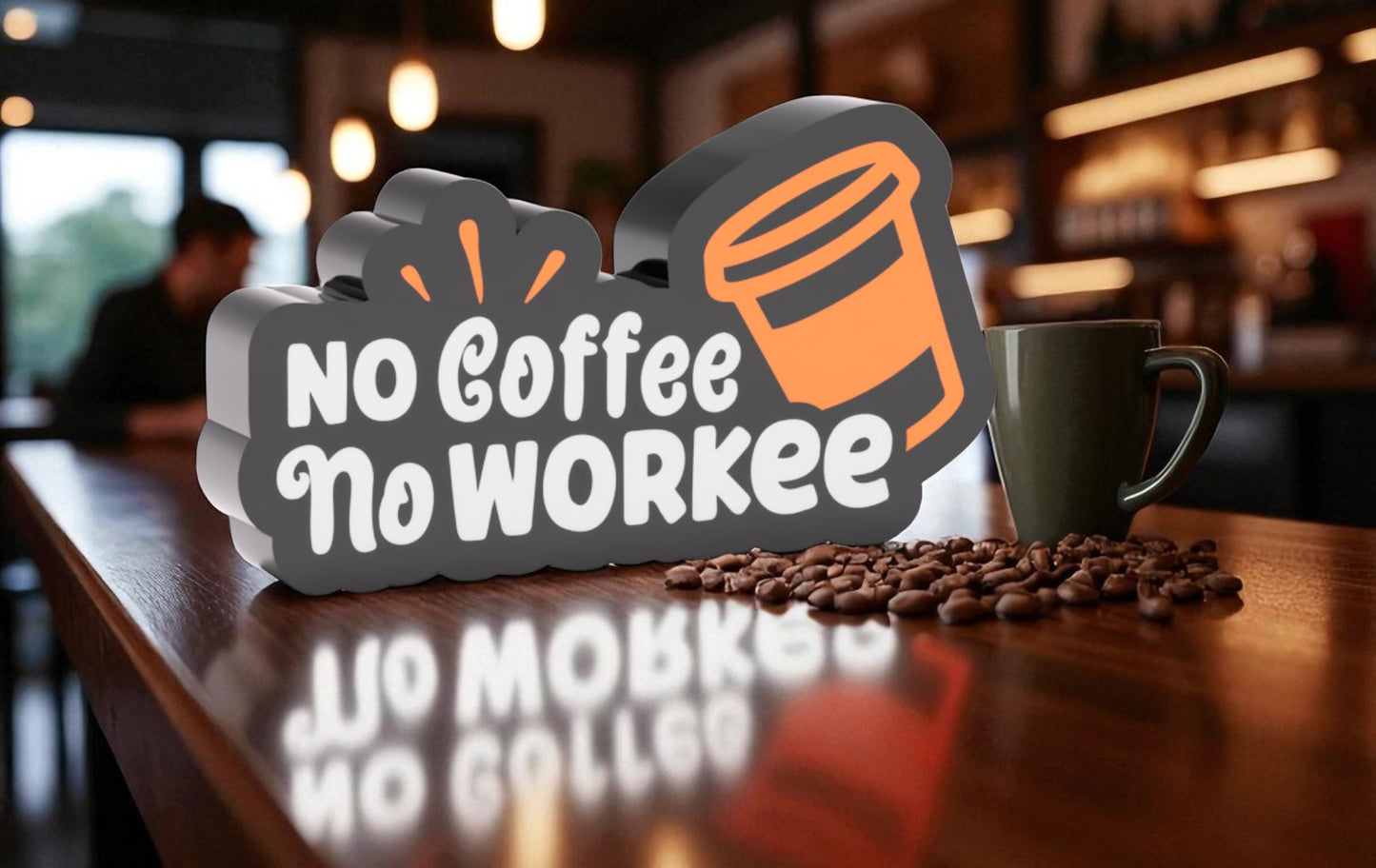 Lightbox No Coffee No Workee