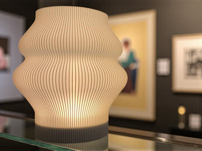 Επιτραπέζια Λάμπα Design Κυματιστή / Wave Design Table Lamp – Μοντέρνος Φωτισμός
