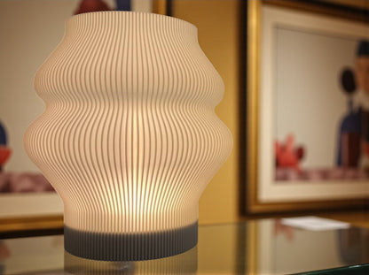Επιτραπέζια Λάμπα Design Κυματιστή / Wave Design Table Lamp – Μοντέρνος Φωτισμός