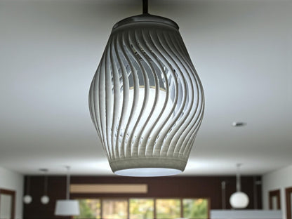 Φωτιστικό Οροφής Wave Lines – Μοντέρνος Κυματιστός Σχεδιασμός