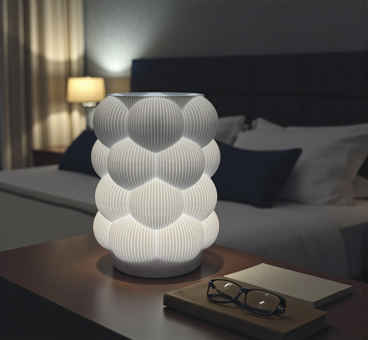 Επιτραπέζιο Φωτιστικό CloudGlow – Μοντέρνο Διακοσμητικό Φωτιστικό