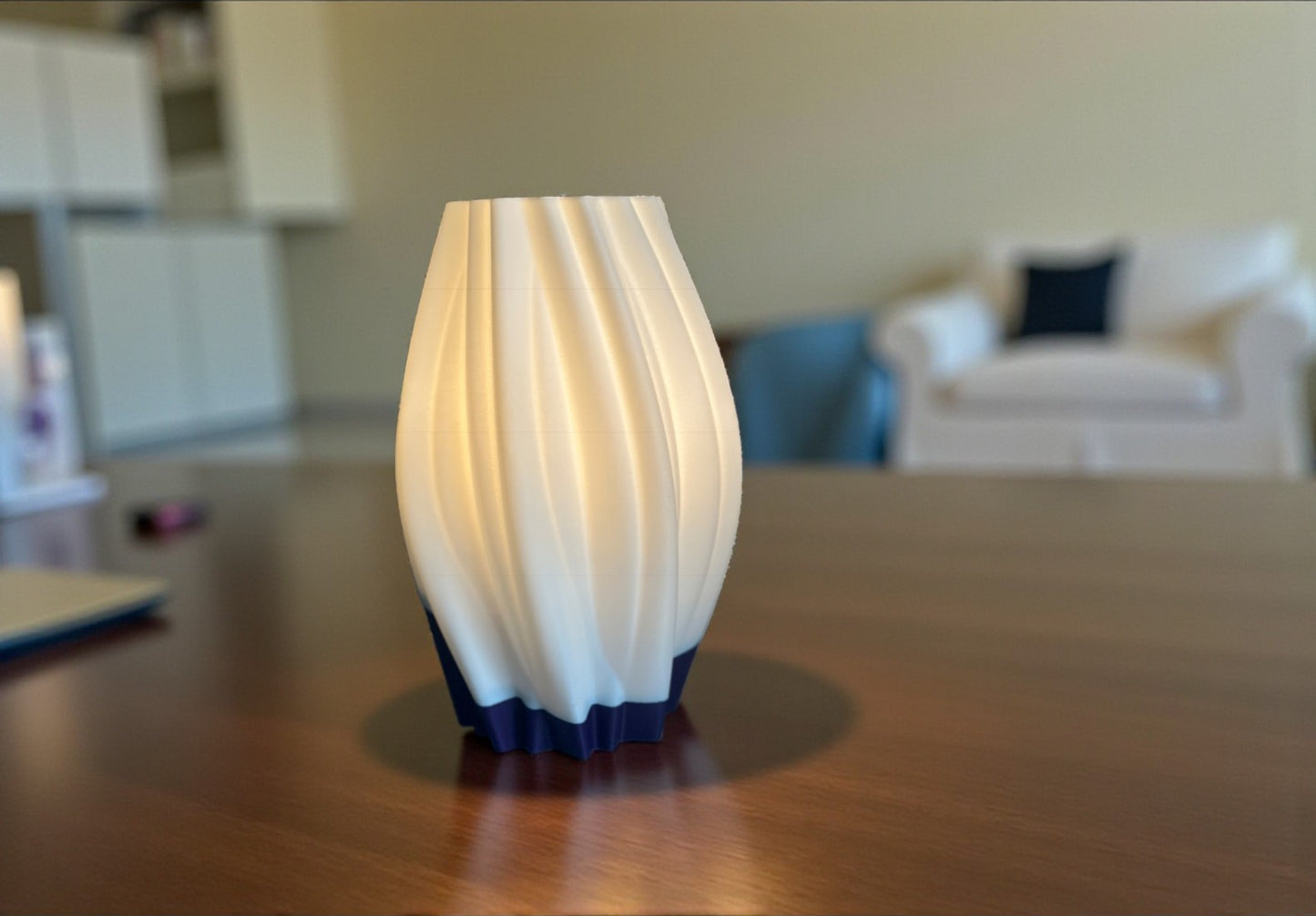 Φωτιστικό Επιτραπέζιο Twist Glow – Μοντέρνος Διακοσμητικός Φωτισμός με LED σε πολλούς χρωματικούς συνδυασμούς