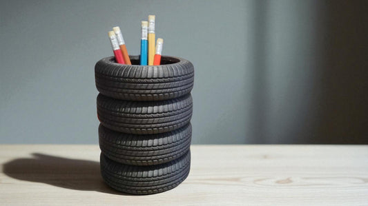 Μολυβοθήκη Tire – Η πιο… γκαζωμένη ιδέα για το γραφείο σου!