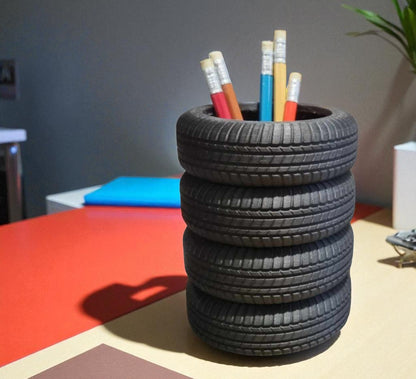 Μολυβοθήκη Tire – Η πιο… γκαζωμένη ιδέα για το γραφείο σου!
