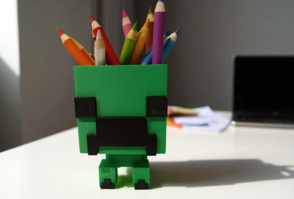 Μολυβοθήκη Minecraft Creeper – Το πιο εικονικό mob στο γραφείο σου!