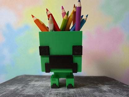 Μολυβοθήκη Minecraft Creeper – Το πιο εικονικό mob στο γραφείο σου!