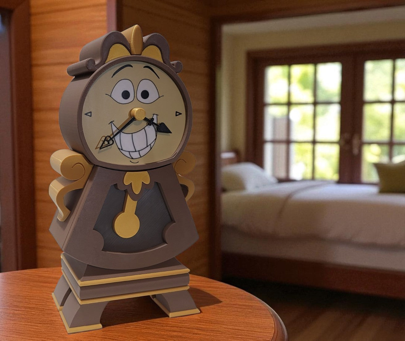 Επιτραπέζιο Ρολόι – Cogsworth Inspired Design