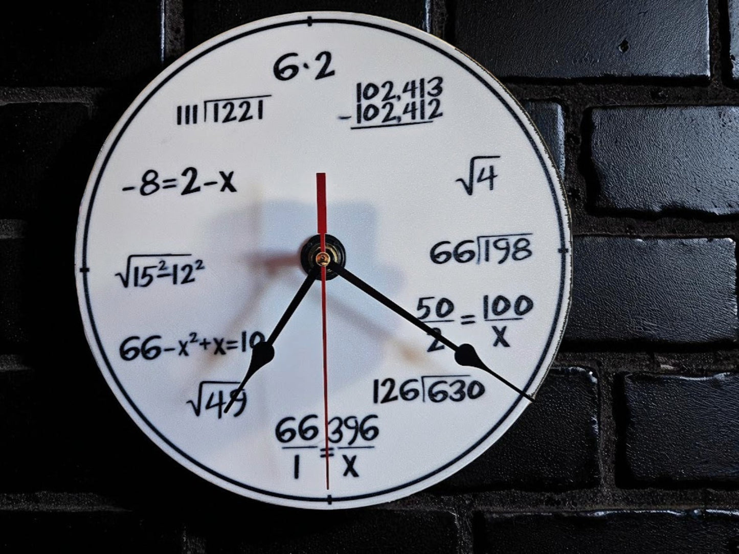 Math Genius Ρολόι Τοίχου