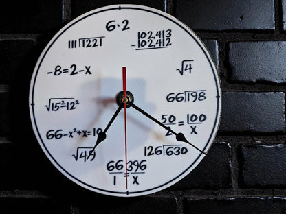 Math Genius Ρολόι Τοίχου