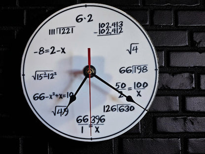 Math Genius Ρολόι Τοίχου