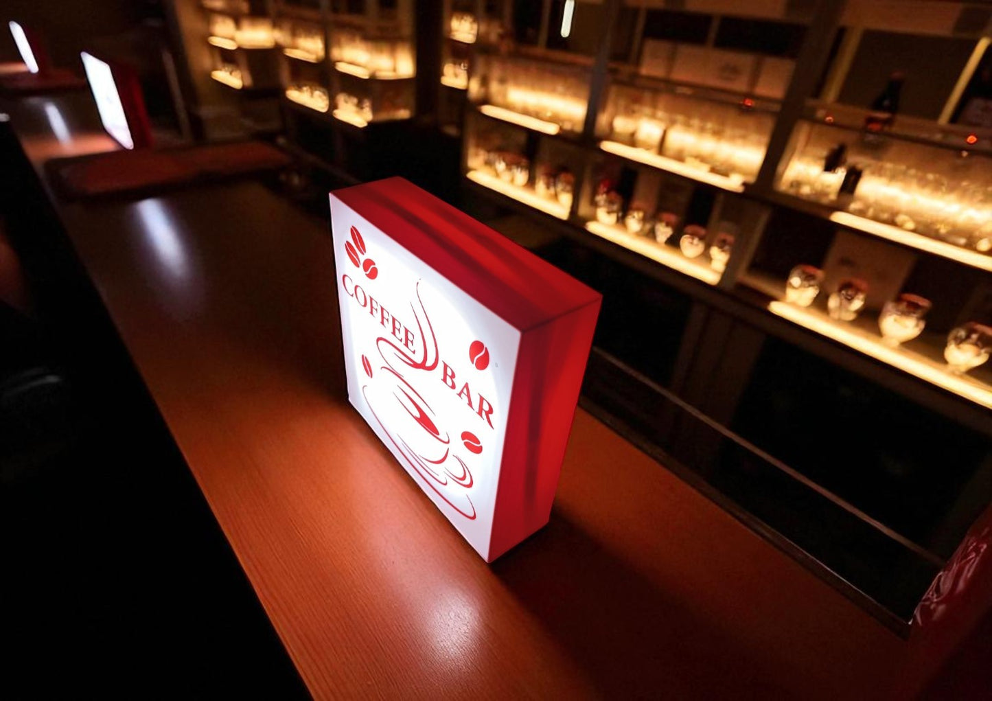 Lightbox “Coffee Bar” – Για ατμόσφαιρα γεμάτη άρωμα καφέ