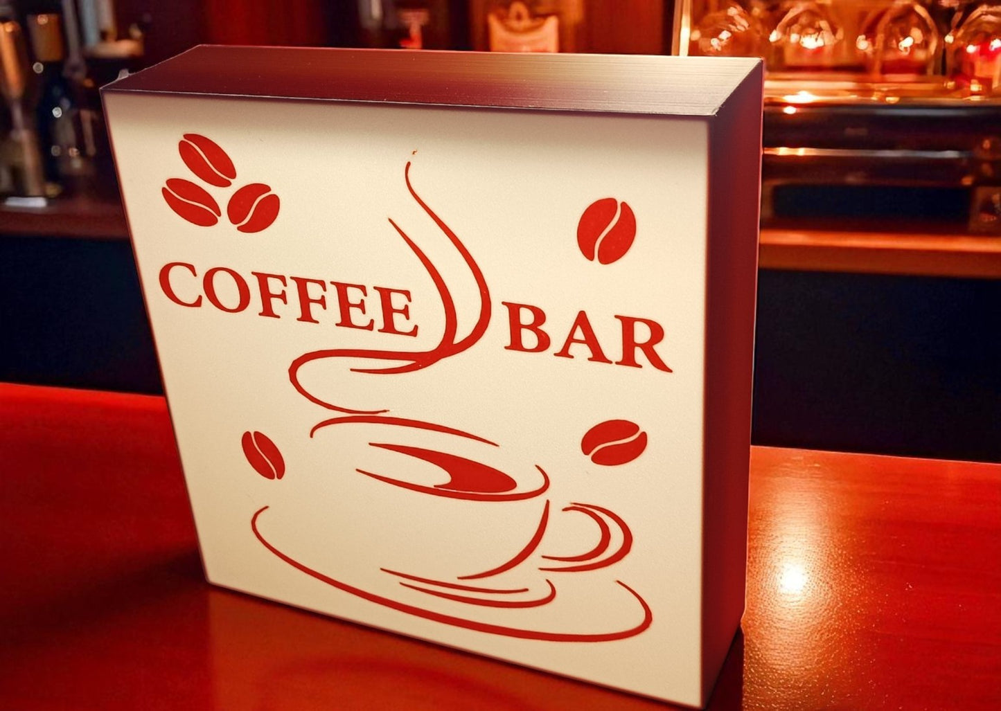 Lightbox “Coffee Bar” – Για ατμόσφαιρα γεμάτη άρωμα καφέ