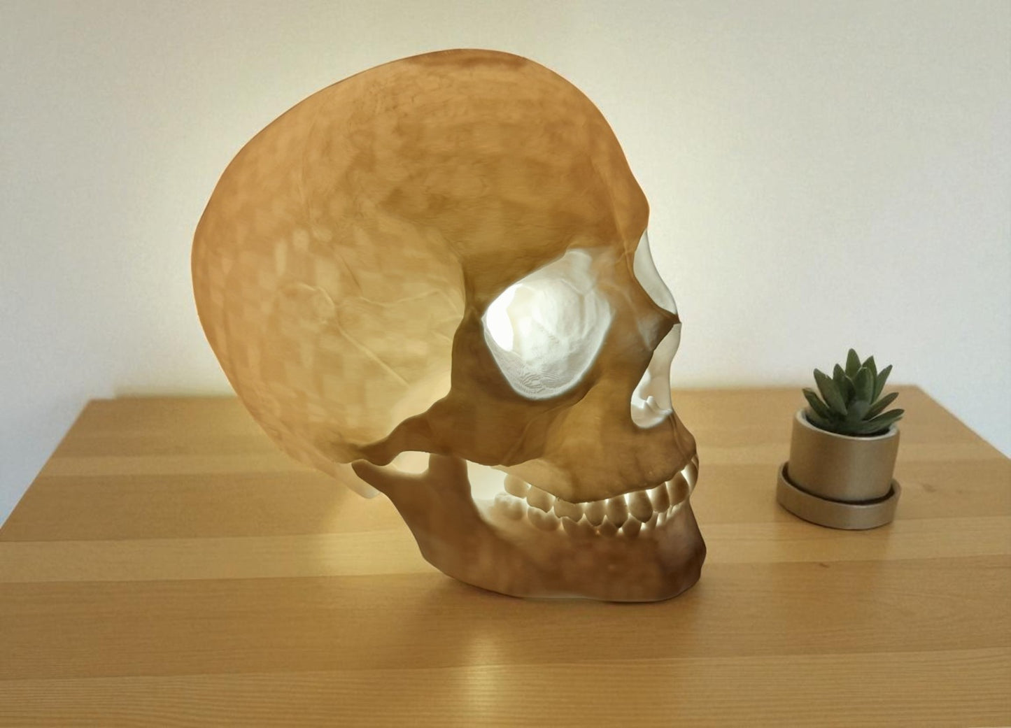 Skull Glow Table Lamp