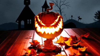 Φωτιστικό Κολοκύθα Halloween – Διακοσμητικό Φως  για Απόλυτη Spooky Ατμόσφαιρα