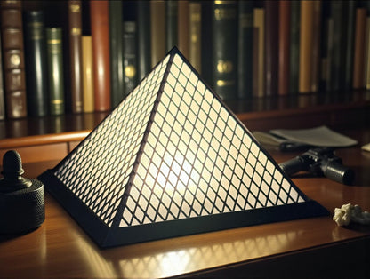 Pyramid Table Lamp