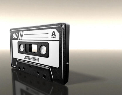 Cassette Tape Retro Lightbox – 90’s Music Vibes