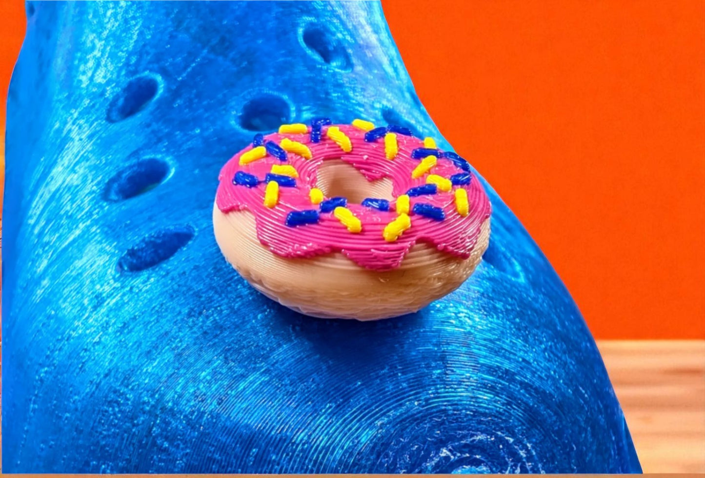 🍩 Croc Charm "Donut Worry"