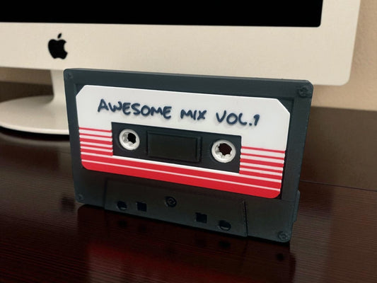 Awesome Mix Vol. 1 Cassette Lightbox – Guardians Inspired Retro Lamp