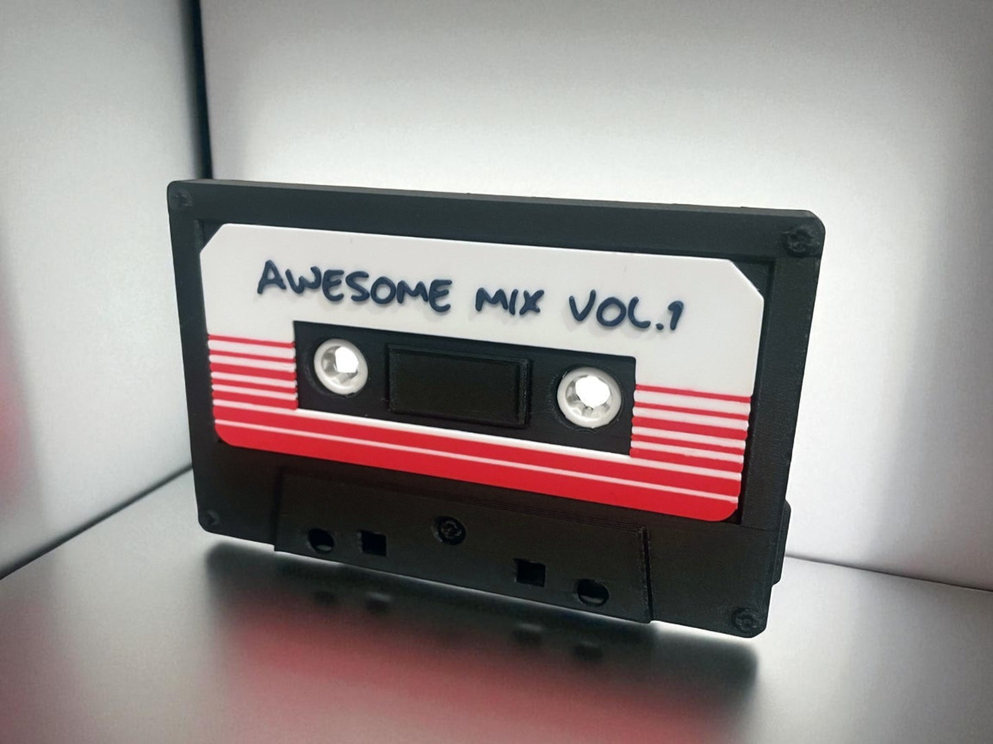 Awesome Mix Vol. 1 Cassette Lightbox – Guardians Inspired Retro Lamp