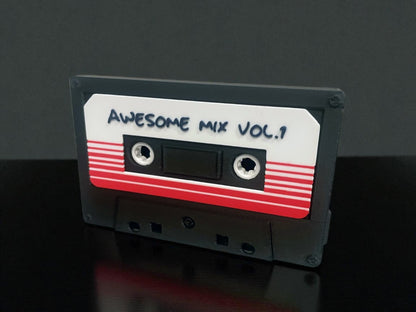 Awesome Mix Vol. 1 Cassette Lightbox – Guardians Inspired Retro Lamp