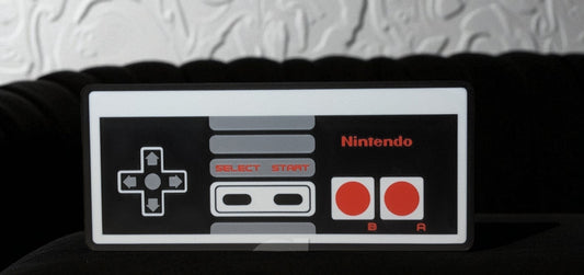 Retro NES Controller Lightbox – The Classic Gamer’s Lamp