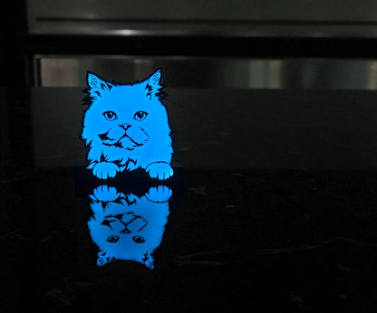 Φωτιστικό Lightbox "Chill Cat" – Η γατίσια γαλήνη στο χώρο σου