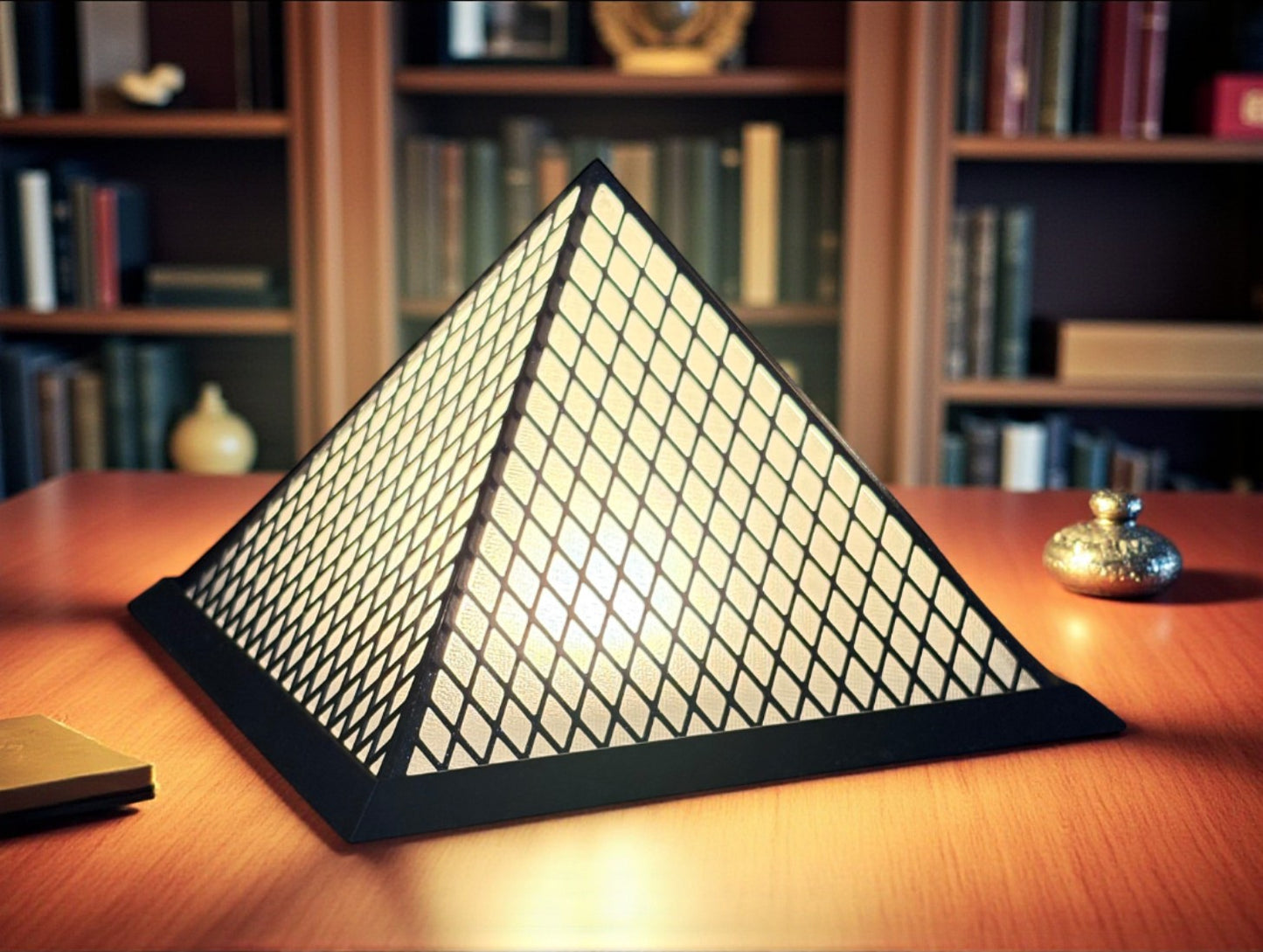 Pyramid Table Lamp